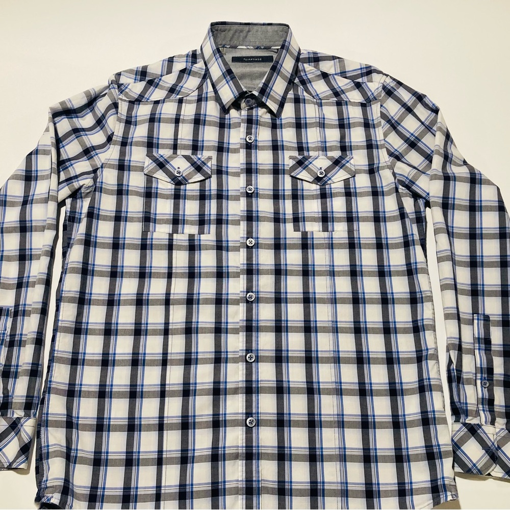 Men’s 7 Diamonds Button Down Shirt